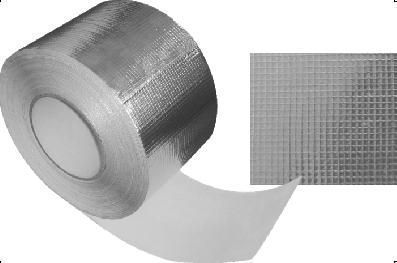 Adhésif aluminium pour isolant mince 15 cm de large