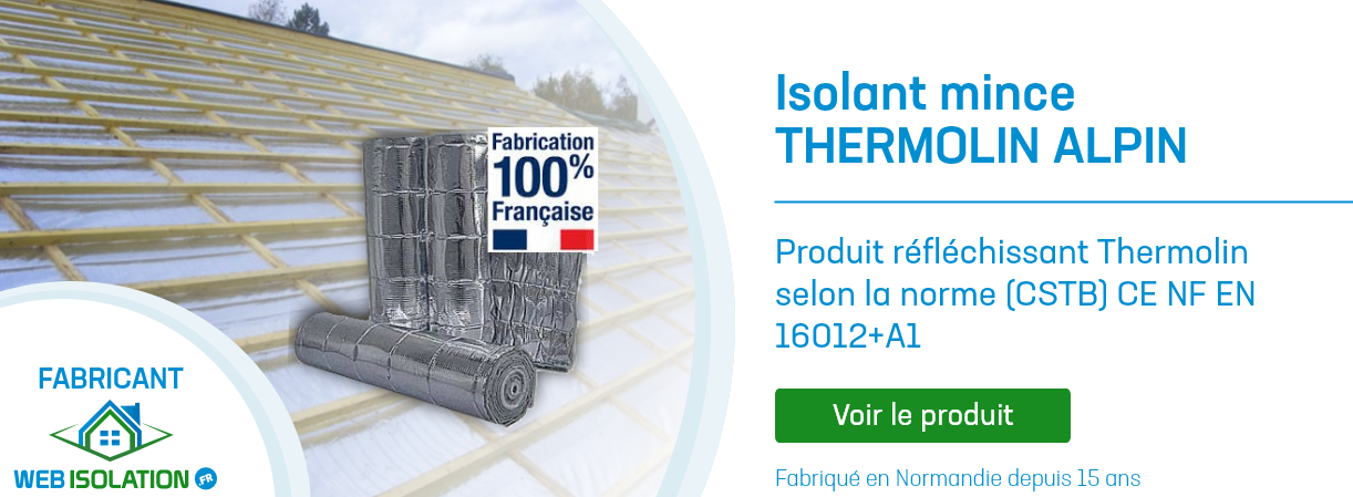 Isolant mince Thermolin ® NF EN 16012 + A1